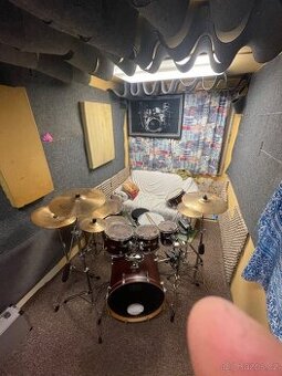 🥁 Predám kompletnú biciu súpravu MAPEX MARS + činely Zildji