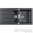 Dřez Franke onyx 1 a 1/2 komory + sifon