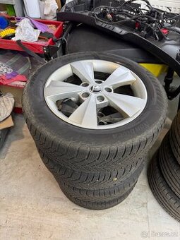 Originál kola 16” Škoda Octavia III komplet zimní