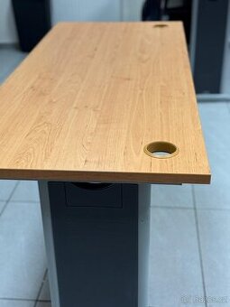 HOBIS kancelářský stůl pracovní rovný - CS 1400, třešeň