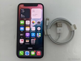 iPhone 12 mini 64gb black. Záruka 6 měsíců.