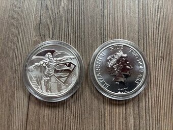 1oz stříbrná mince DC Comics Niue Superman 2021