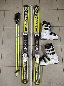 Dětské lyže Völkl Race Tiger 120 cm + boty Salomon+ hůlky