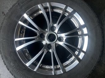 ALu kola MSW pro AUDI 80 - 4x108 zimní CONTINENTAL 195/65R15