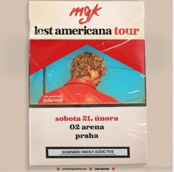 Klubové VIP - MGK: Lost Americana Tour, O2 Arena - 21.2.2026