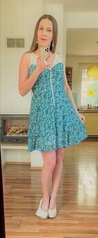 Nové šifonové šaty, vel M spíše však S/M, Orsay