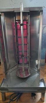 Plynovy gril na gyros.