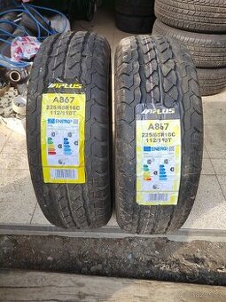 Prodám 2ks nových letních pneu 225/65/16C Aplus A867