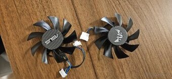 Větráčky ASUS TUF Gaming GTX 1660 Ti EVO OC
