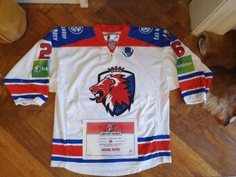 Hokejový dres KHL Lev Michal Řepík