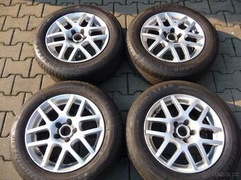 ALU KOLA 5x100 VW GOLF 4,OCTÁVIA 1,SEAT, 195/65R15