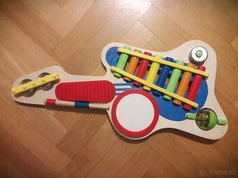 Dřevěný hudební nástroj pro děti -  6v1