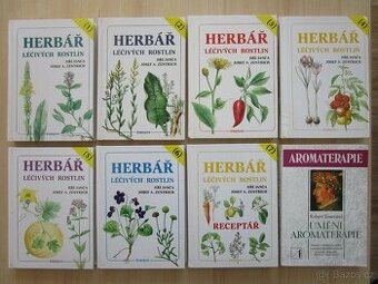 HERBÁŘ LÉČIVÝCH ROSTLIN (komplet) + AROMATERAPIE