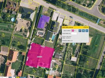 PRODEJ - Slunný pozemek 945 m² v centru obce Chvalovice (okr