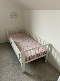 Dětská postel Ikea  GULLIVER + zábrana