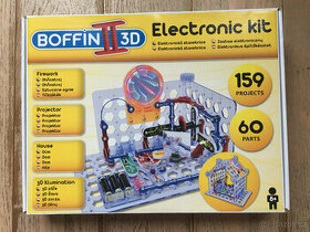 Stavebnice BOFFIN II. 3D Electronic kit 60 dílů/159 projektů