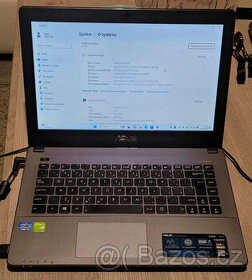 Asus Intel i5 2x 2,7GHz, 8GB RAM, 512GB SSD, Nvidia 720M 2GB