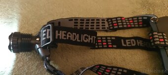 Čelovka nabijeci LED HEADLIGHT