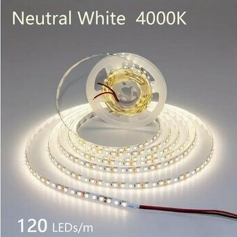 LED pásek SMD 2835, 12V, délka 5m, AKCE 