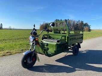 Elektro Pracovní Tříkolka - Tuk Tuk | 600kg nosnost | 45km/h