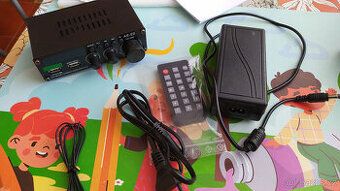 HIFI zesilovač AS-22  včetně DO a zdroje Mp3,BT,FM,Aux