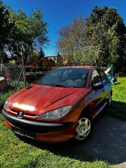 Peugeot 206, r.v. 2001, najeto 205 557 km
