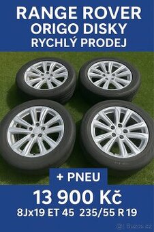 Land Rover ALU kola 19” rychlý prodej sleva