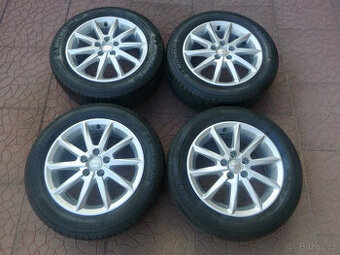 Letní sada alu disky kola originál Seat 5x100 6Jx15 ET38