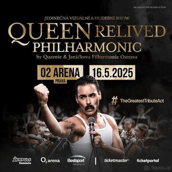 2x + Parking QUEEN RELIVED Philharmonic 16.5.2025