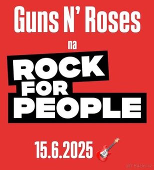 ROCK FOR PEOPLE - Guns N' Roses GOLDEN CIRCLE