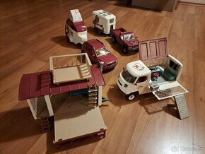 Prodám Schleich koně stáje a příslušenství - 1