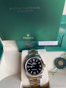 Rolex explorer Oyster, 36 mm, Oystersteel