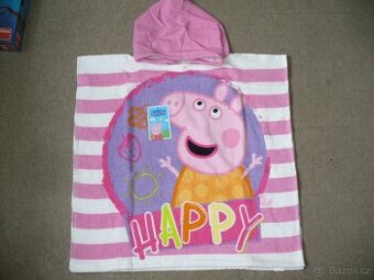 Pončo Peppa pig Happy - 1