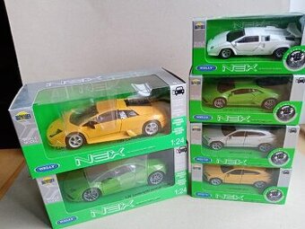 Lamborghini- Welly 1:24, 1:34-39, nové