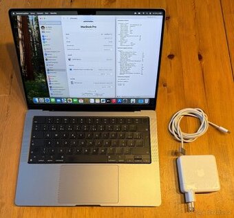 Apple MacBook Pro 14" M1 PRO CZ 2021 16G 512G šedý 86% DPH