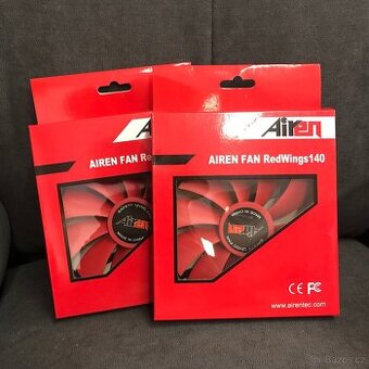 AIREN Fan REDWINGS140 - ultra tichý ventilátor 140mm - 1
