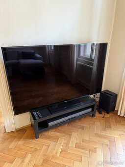 TV Samsung UE75F6375SB a Soundbar Pioneer SBX N700