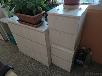 Komoda a 2x nocni stolek Ikea