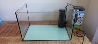 Akvarium 40×25×25 s filtrací Aquael Asap filter 500