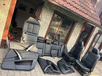 Bmw e61 kožený interiér v elektrice s výhřevem