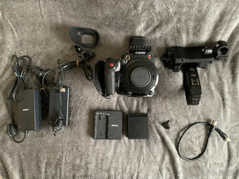 Filmový fotoaparát Canon EOS C200 4K s SSD, adaptér Smallrig