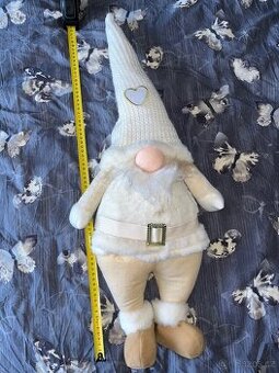Krásný vánoční skřítek vel. 73 cm, nový bez visačky
