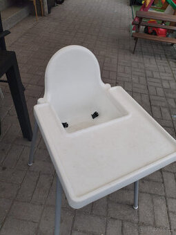 Dětská jídelní židlička IKEA Antilop s podnosem