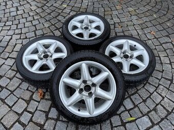 Alu kola BBS 4x108 r16 zimni pneu 205/50 r16