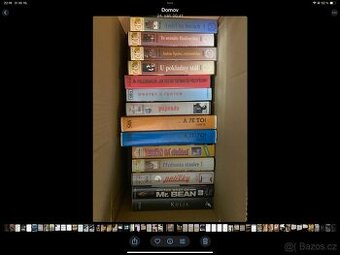 videokazety pohádky filmy music videorekorder