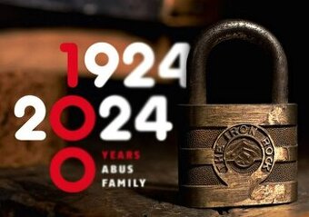 ⭐ Limitovaná edice ABUS THE IRON ROCK 100 Years - nový. ⭐