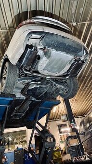 Nerezový výfuk na Škoda octavia 3RS 2.0TSI 2017