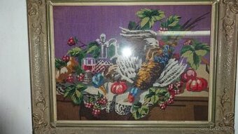 Vyšívaný obrázek