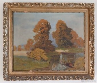 Leonard Rotter - Podzimní krajina- Obraz