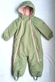 DÍVČÍ ZIMNÍ KOMBINÉZA-86/92, 1-2 roky